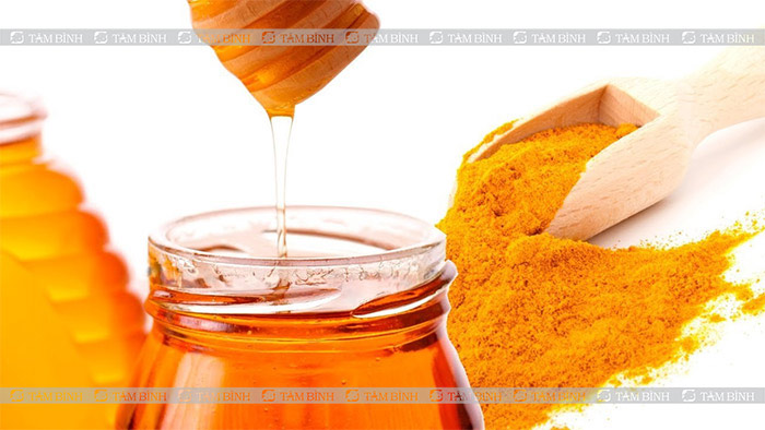nghệ và mật ong