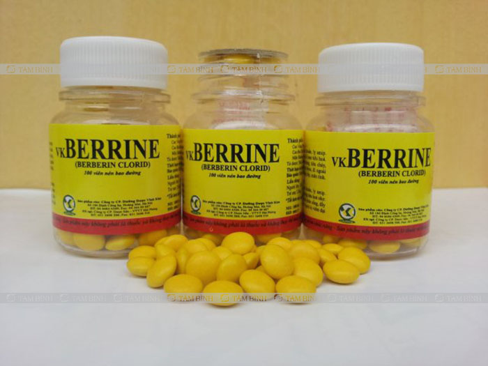 Thuốc Berberin trị tiêu chảy