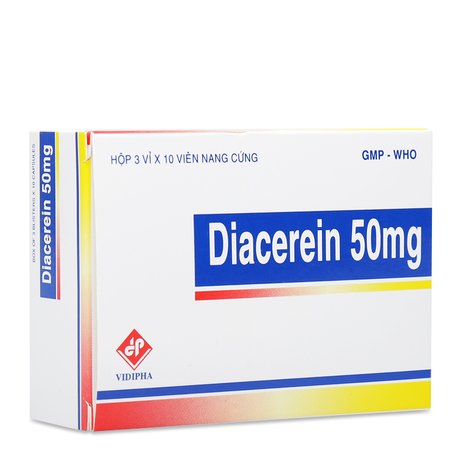 Diacerein được chỉ định trong điều trị bệnh khớp