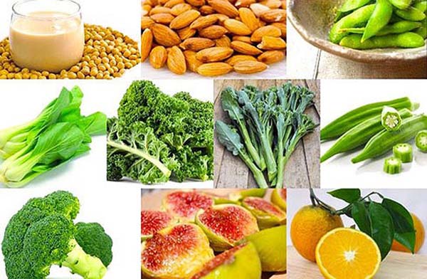 Nhóm thực phẩm giàu canxi, bệnh nhân vôi hóa cột sống cổ nên bổ sung