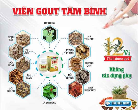 Viên Gout Tâm Bình