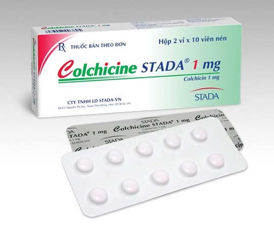 Thuốc Colchicine được sử dụng phổ biến trong điều trị bệnh gút