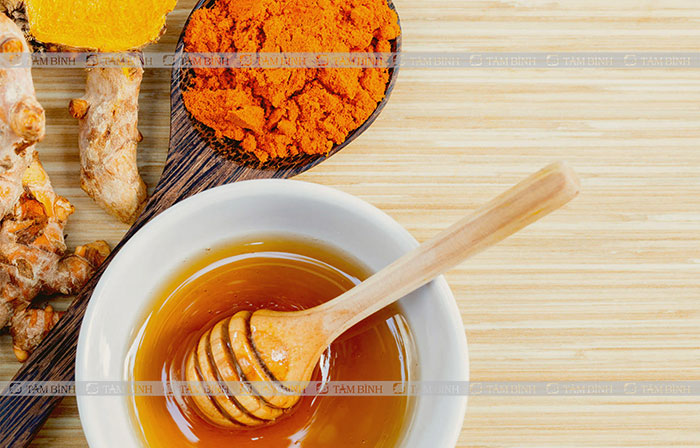 Bài thuốc từ nghệ và mật ong