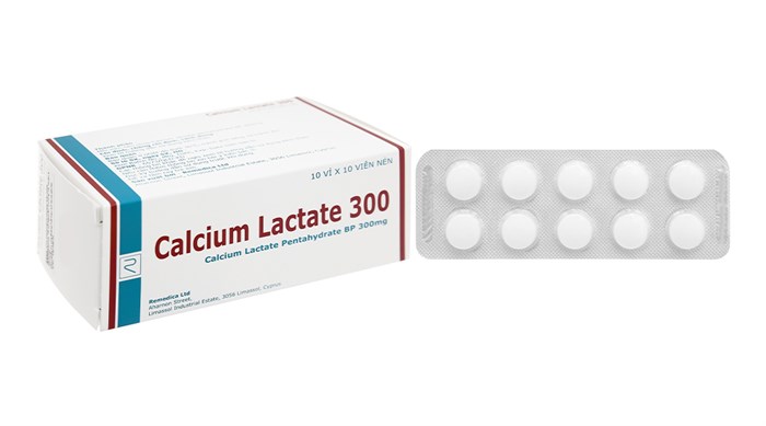 viên uống bổ sung canxi Lactate