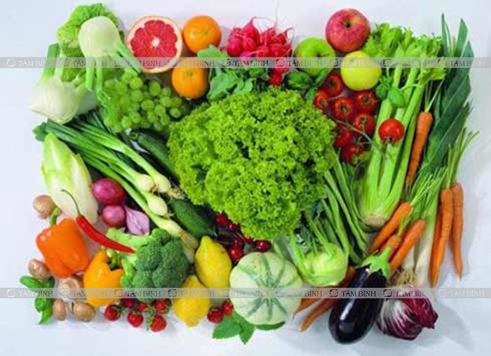 Bổ sung rau xanh và trái cây tránh rối loạn tiêu hóa