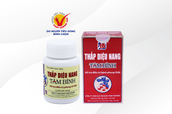 Thực phẩm bảo vệ sức khỏe Thấp diệu nang Tâm Bình