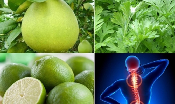 Cách trị gai cột sống bưởi, chanh, đỏ