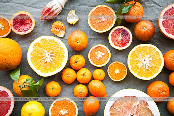 Hoa quả giàu vitamin C