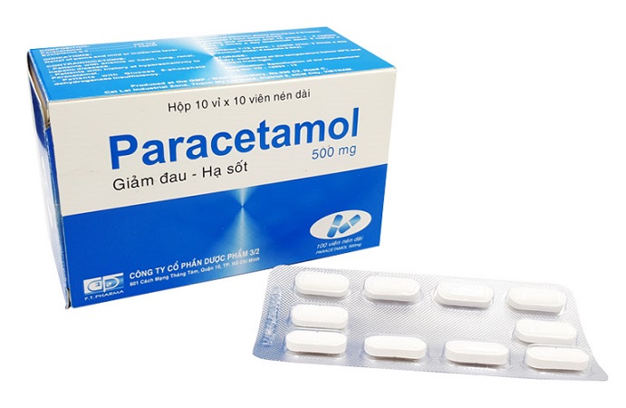 Đau khớp gối ở mức độ nhẹ có thể sử dụng paracetamol