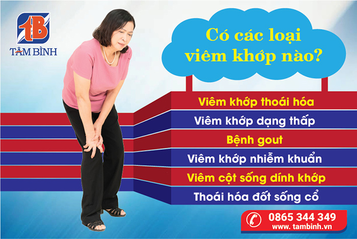 các loại viêm khớp