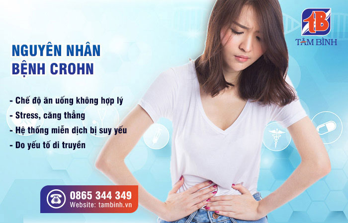 Một số nguyên nhân gây bệnh crohn