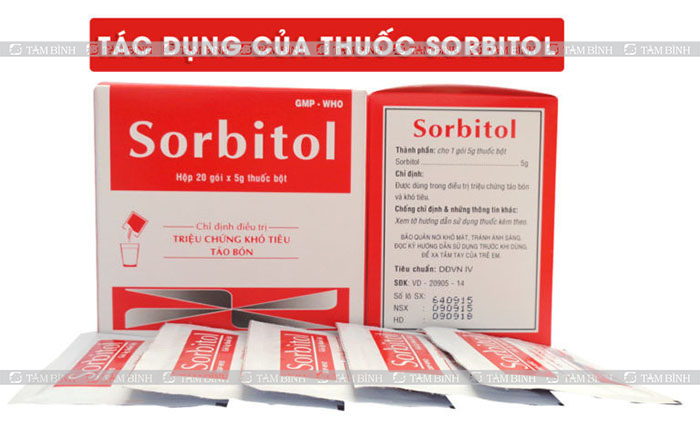 Thuốc dễ đi cầu Sorbitol