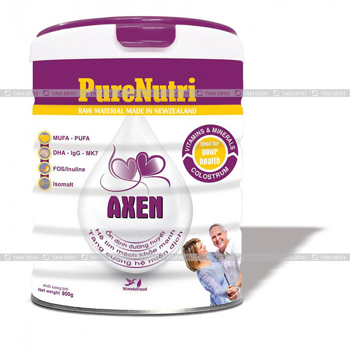 Purenutri Axen sữa dành cho người bị mỡ máu