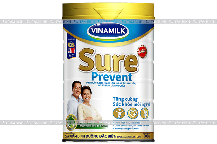 Sure Prevent sữa dành cho người bị mỡ trong máu