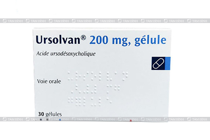 thuốc tăng đào thải mật Ursolvan