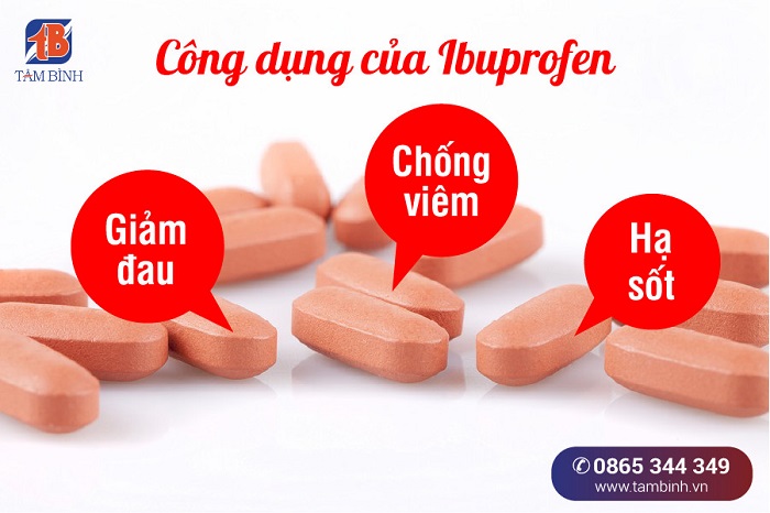 Công dụng của Ibuprofen