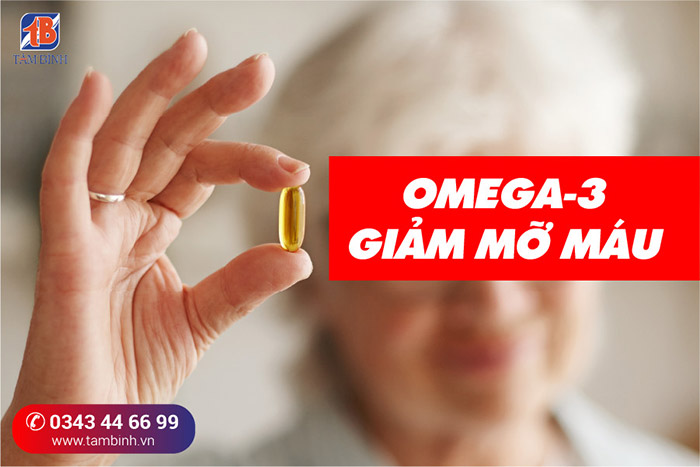 omega-3 giảm mỡ máu