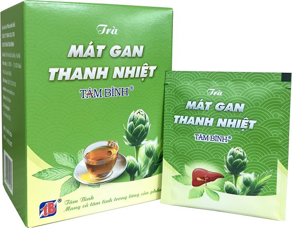 Trà mát gan thanh nhiệt Tâm Bình 