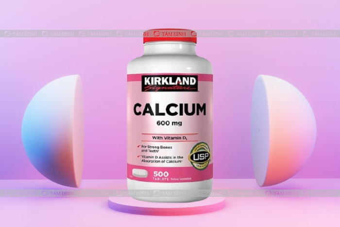 thuốc tái tạo sụn khớp Kirkland Calcium 600mg D3