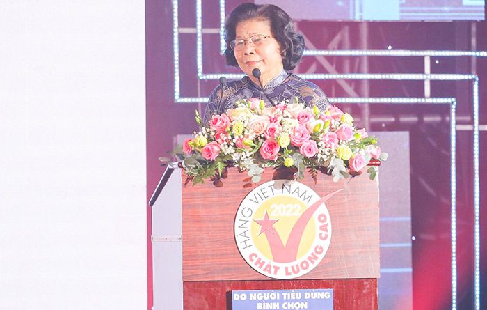 Lễ trao chứng nhận Hàng Việt Nam chất lượng cao 2022
