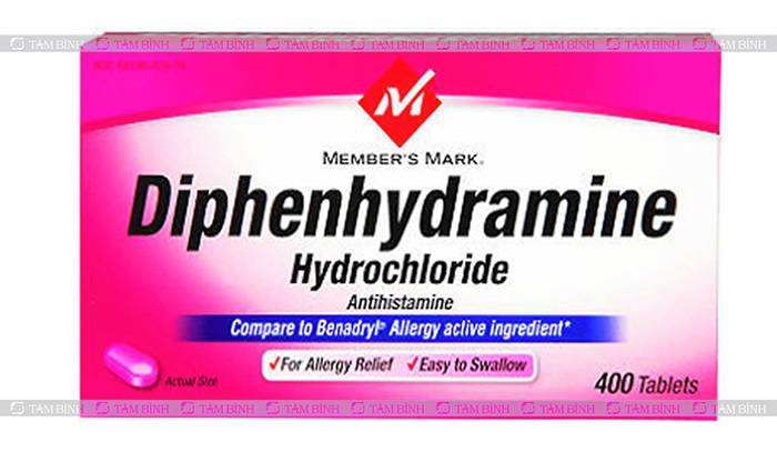 thuốc chữa dị ứng Diphenhydramine