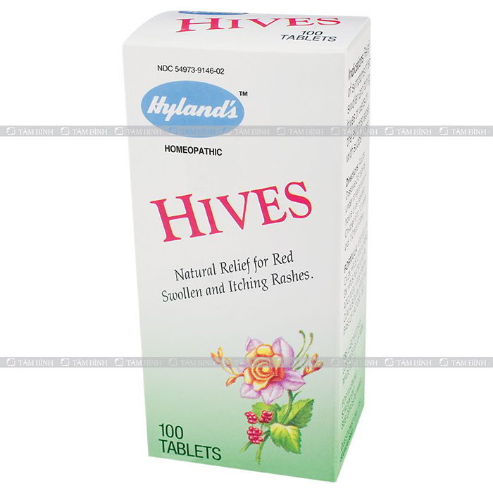 Thực phẩm chức năng hỗ trợ chữa dị ứng mẩn ngứa Hyland’s hives