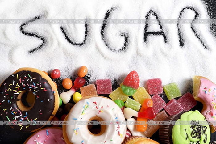 men gan cao hạn chế thực phẩm chứa nhiều đường