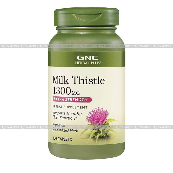 GNC-Milk Thistle được biết đến với công dụng hỗ trợ bổ gan, tăng cường chức năng gan