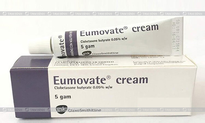 Thuốc bổi Eumovate giúp giảm ngay tình trạng mẩn ngứa, khó chịu