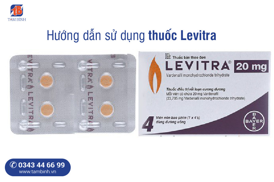 hướng dẫn sử dụng thuốc Levitra