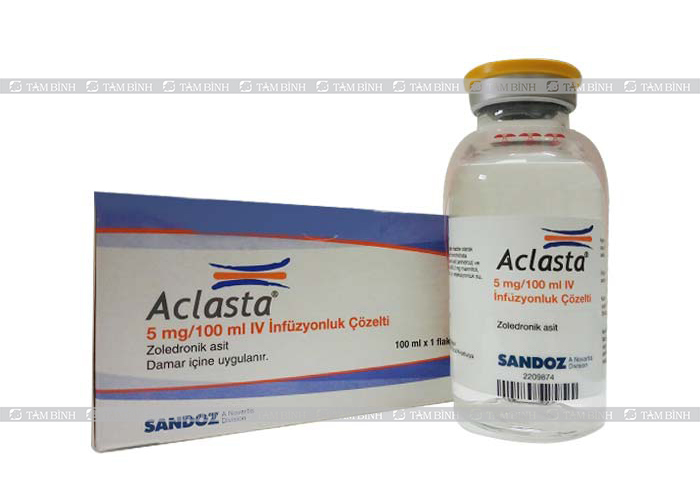 Thuốc tiêm trị loãng xương Aclasta