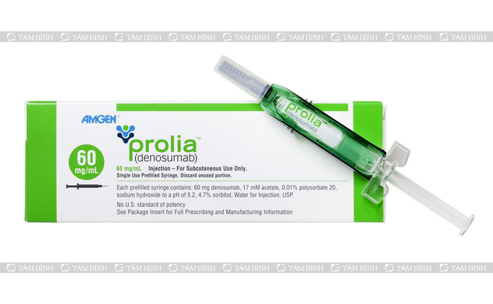 Thuốc Prolia chữa loãng xương