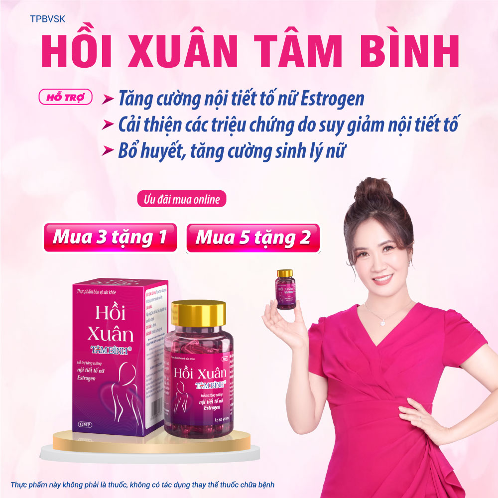 Khuyến mại Hồi xuân Tâm Bình