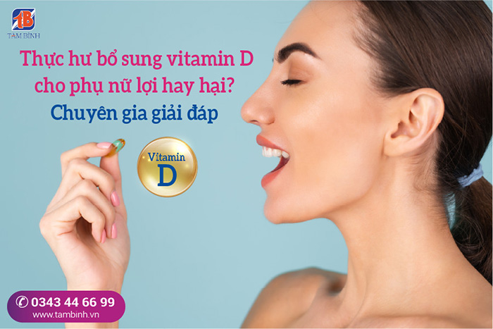bổ sung vitamin D cho phụ nữ