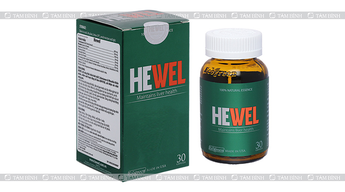 Hewel - Sản phẩm hỗ trợ giải độc gan