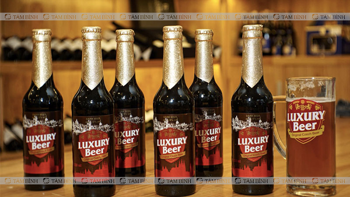 Tham khảo bia Luxury được nhập khẩu từ Tiệp