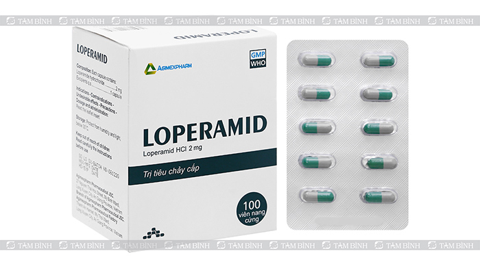 Thuốc Loperamid trị rối loạn tiêu hóa
