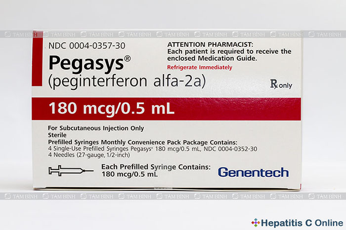 Sử dụng Peginterferon-alfa-2a cần lưu ý tác dụng phụ