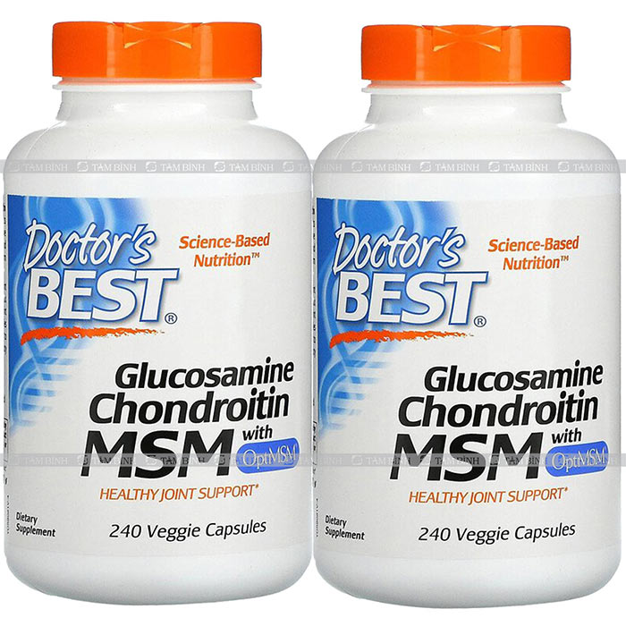 Doctor’s Best Glucosamine Chondrotin MSM cho xương khớp