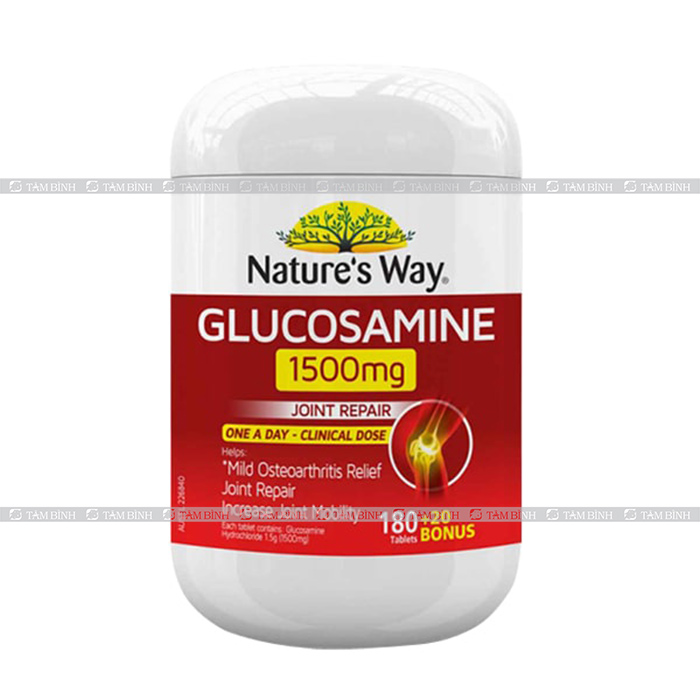 Nature’s Way Glucosamine 1500mg thực phẩm chức năng tốt cho xương khớp