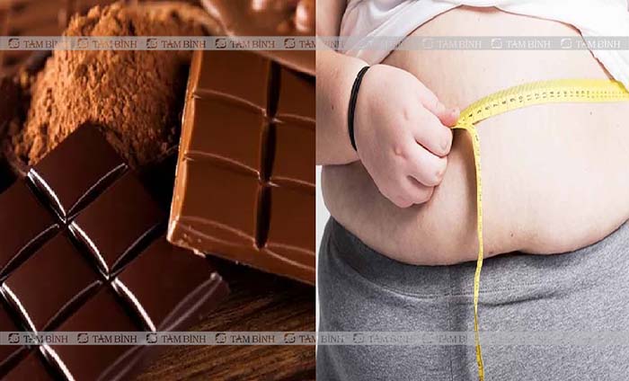 Cẩn thận béo phì nếu ăn nhiều socola