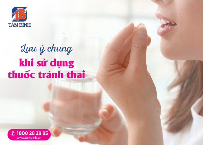 lưu ý khi dùng thuốc tránh thai