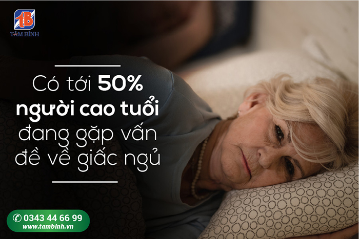 thống kê về mất ngủ ở người già