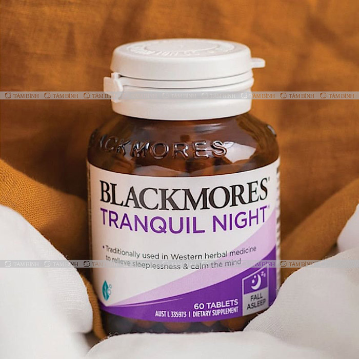 Viên uống hỗ trợ giấc ngủ Blackmores Tranquil Night