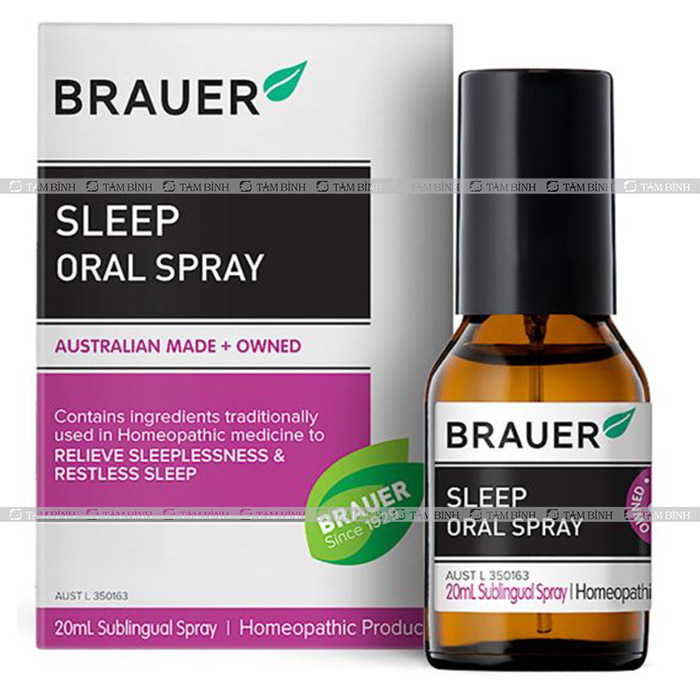Xịt ngủ Brauer Sleep Oral Spray