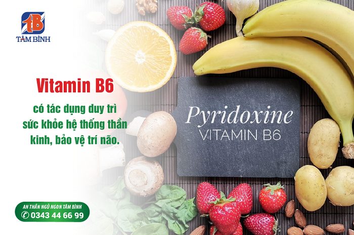 Vitamin B6 tốt cho người bị rối loạn tiền đình