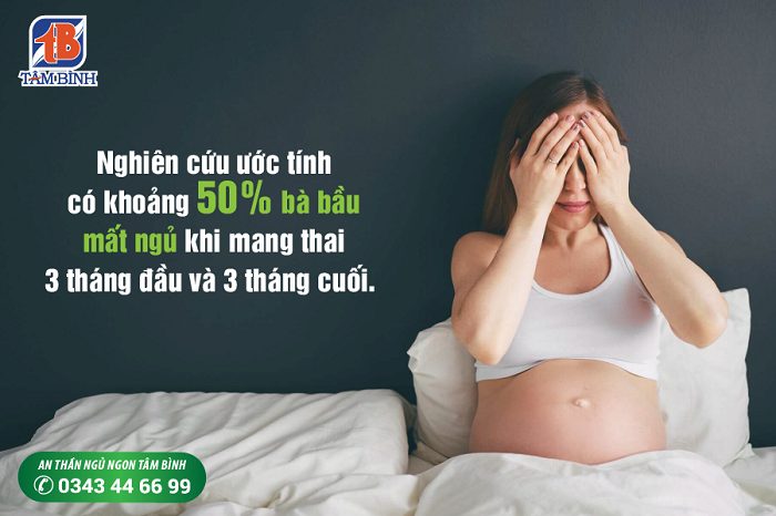 Thống kê về tình trạng mất ngủ ở phụ nữ mang thai 