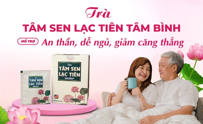 Trà Tâm sen Lạc tiên Tâm Bình 