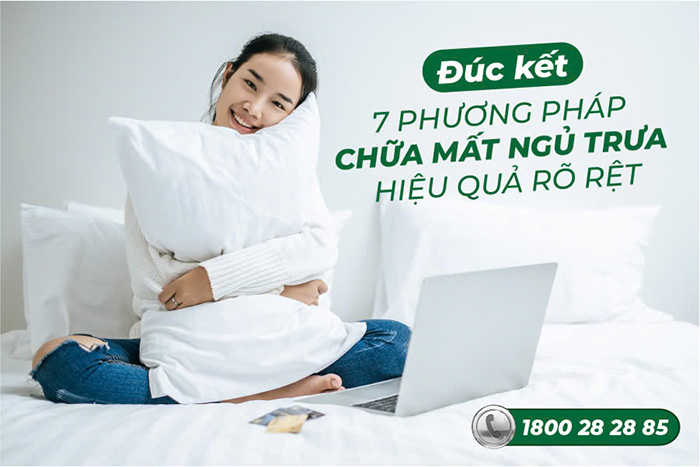 7 phương pháp chữa mất ngủ trưa