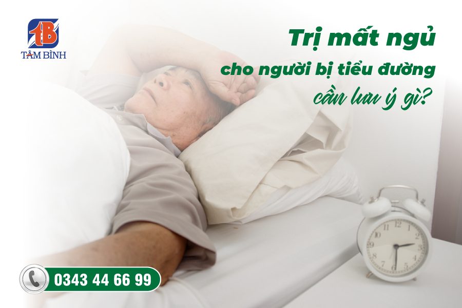 trị mất ngủ cho người tiểu đường